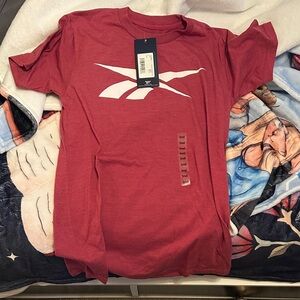 Reebok Men's Bold Red Short Sleeve Tee